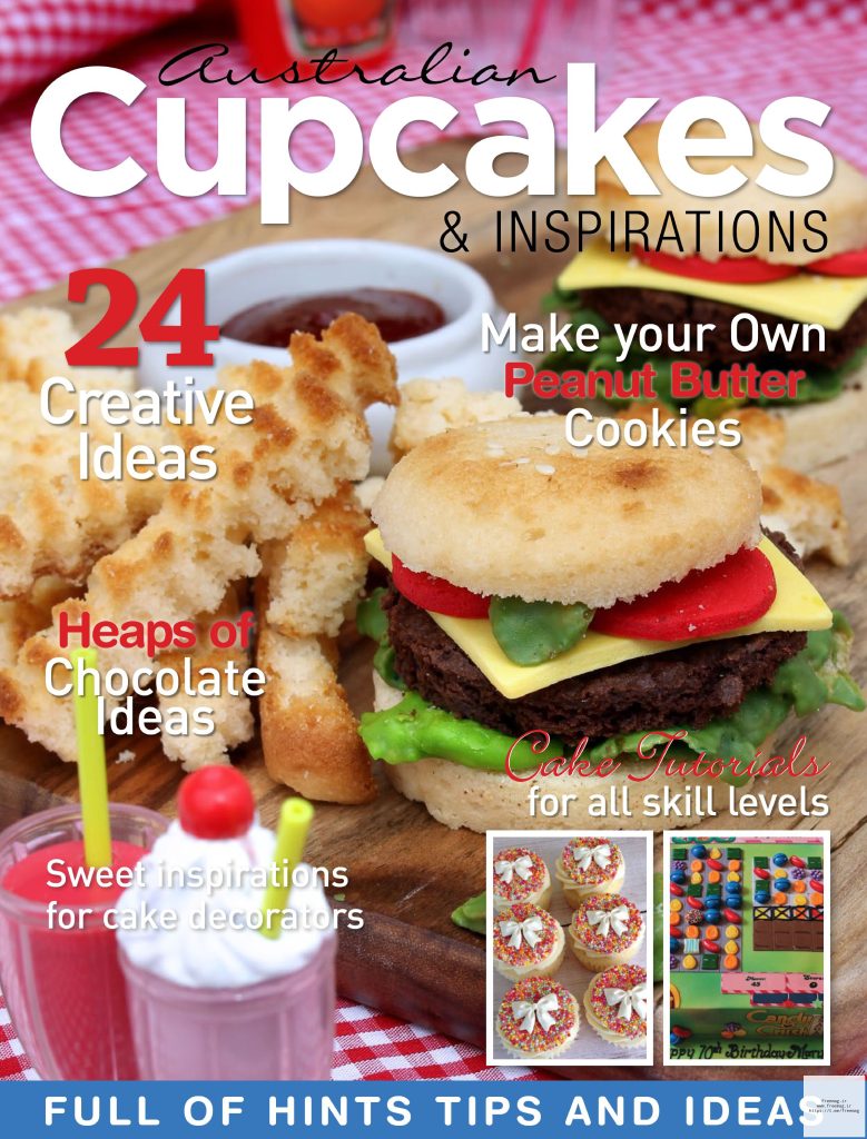 جلد مجله تخصصی شیرینی‌پزی و تزیین کاپ‌کیک Australian Cupcakes and Inspirations شماره ۱۳ سال ۲۰۲۶