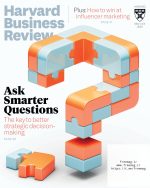 جلد مجله تخصصی Harvard Business Review شماره می و ژوئن 2024 تصمیم گیری استراتژیک و اینفلوئنسر مارکتینگ