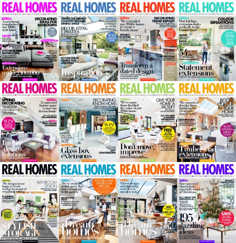 Real Homes - 2015 Full Year Issues Collection