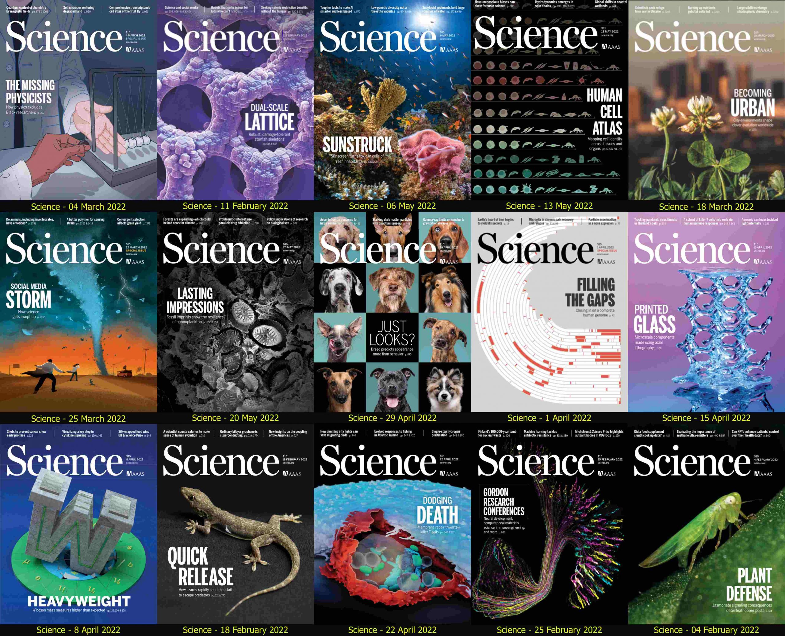 مجموعه مجلات Science 2022