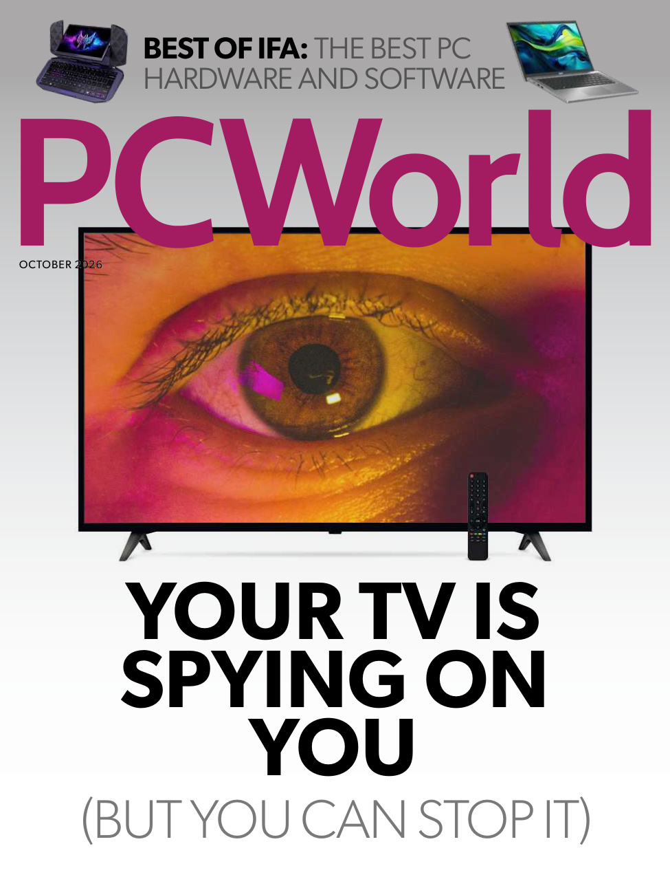تصویر جلد و دانلود مجله PCWorld – October 2026