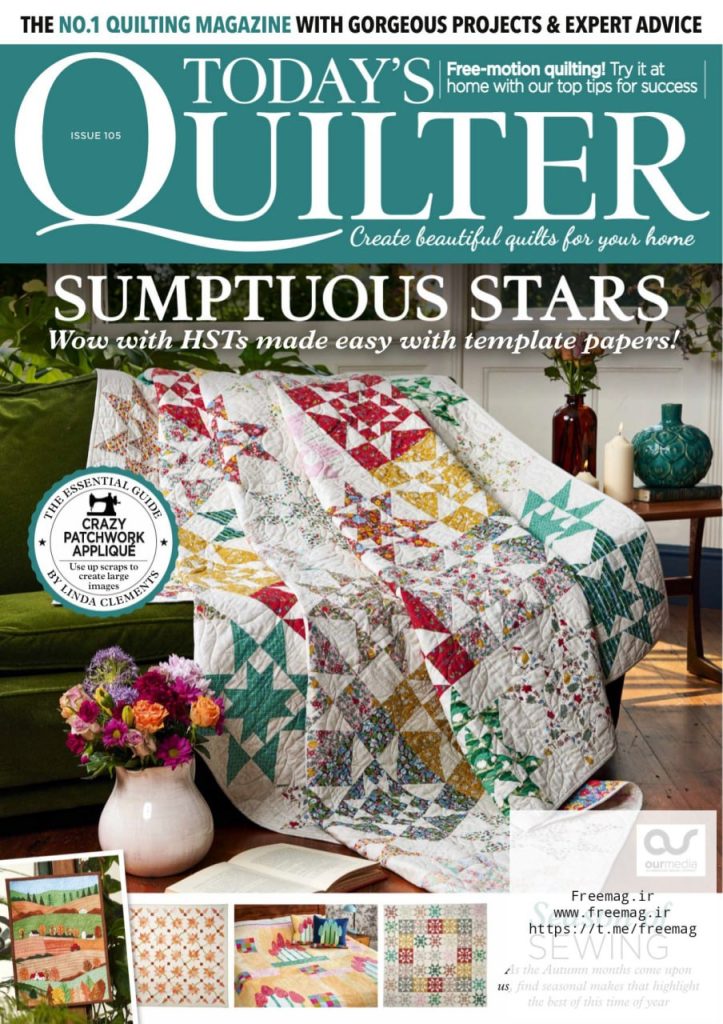 مجله Today's Quilter (شماره ۱۰۵ سال ۲۰۲۳)