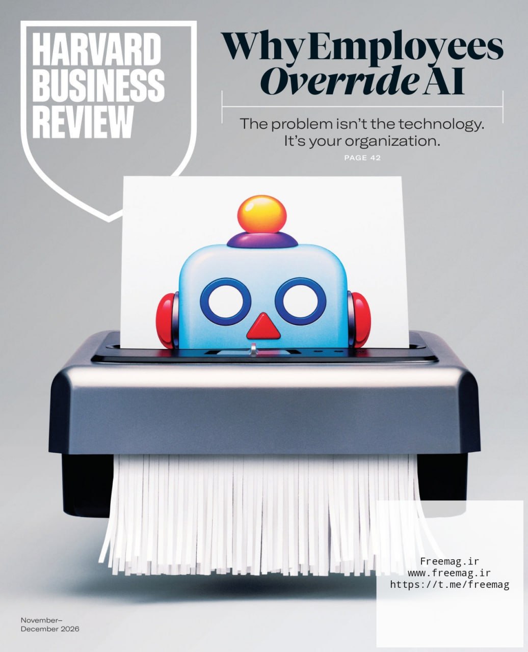 مجله Harvard Business Review نوامبر دسامبر ۲۰۲۶