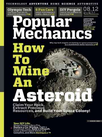 مجله Popular Mechanics آگوست 2012